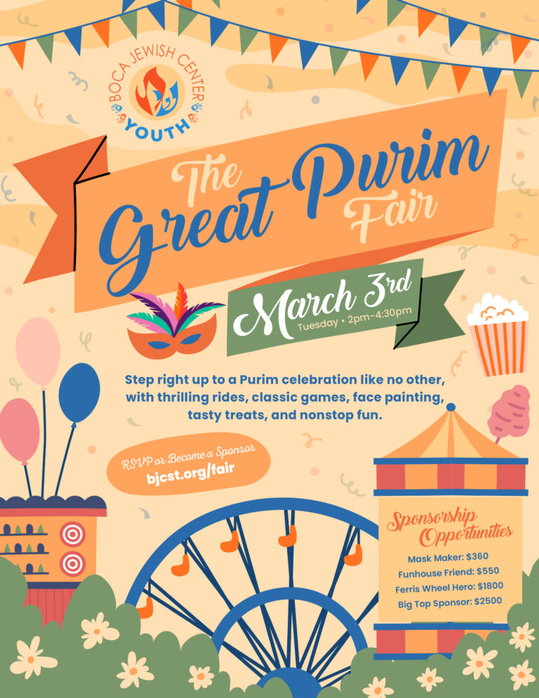 YOUTH PURIM FAIR